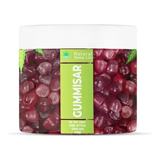 Natural Hemp Life CBD Gummisar 25 mg (50 st)