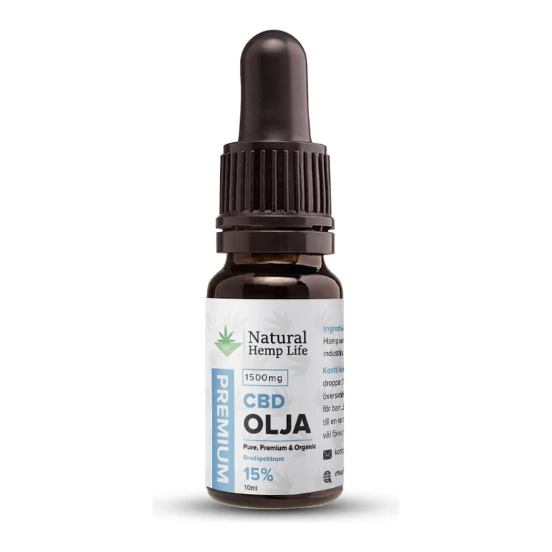 Natural Hemp Life CBD Olja 15 % (1500 mg)