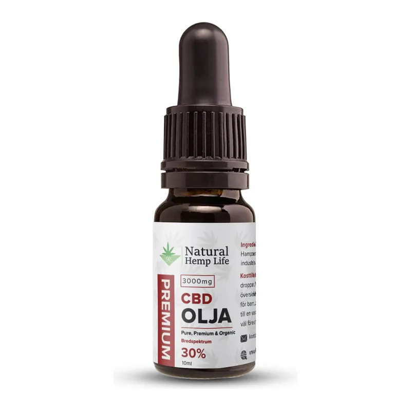 Natural Hemp Life CBD Olja 30 % (3000 mg)
