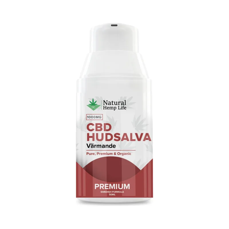 Natural Hemp Life Värmande CBD Hudsalva 1000 mg