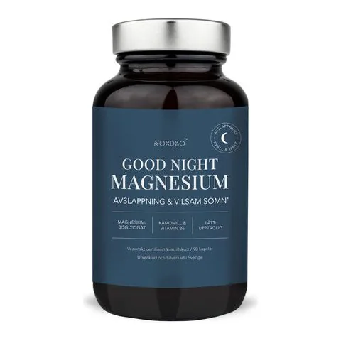 Nordbo Good Night Magnesium 90 kapslar