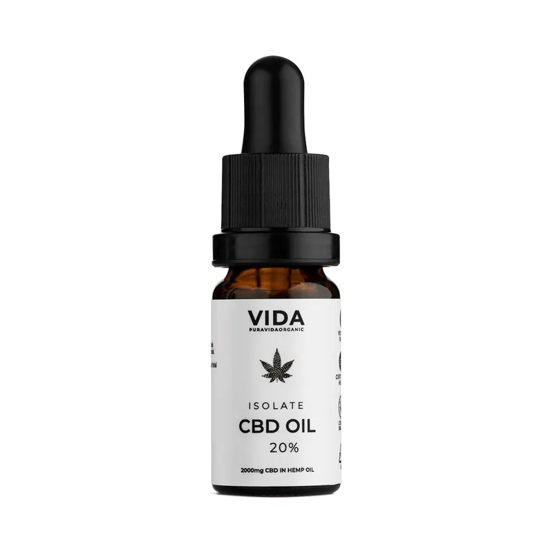 Pura Vida Isolate CBD Oil 20 %