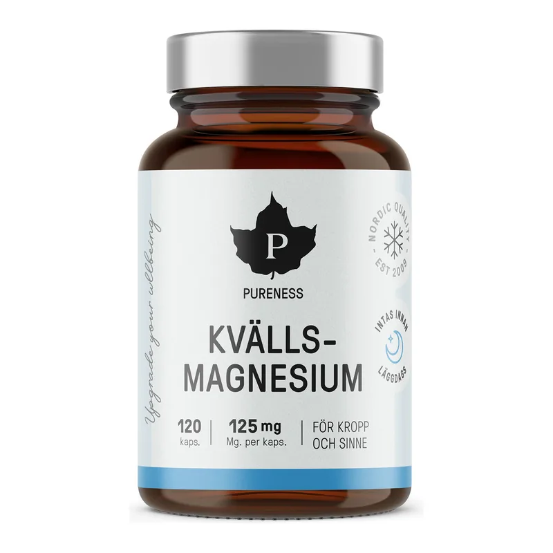 Pureness Kvällsmagnesium 120 kapslar